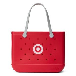 Target Bogg Bag Original Bullseye Tote Bag red large